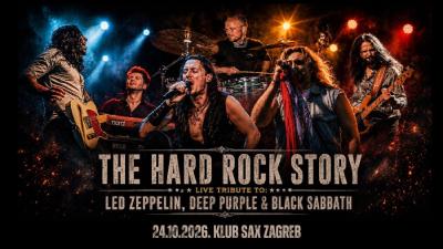 Image THE HARD ROCK STORY @ KLUB SAX! ZAGREB