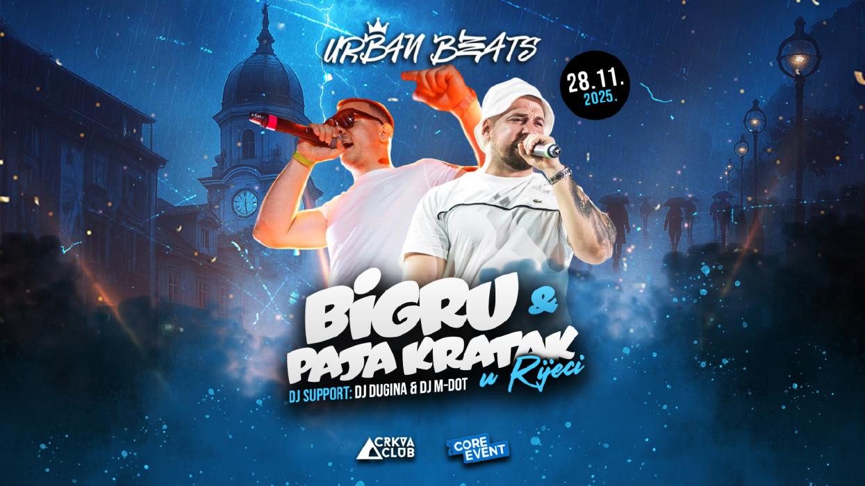 Urban Beats: Bigru i Paja Kratak u Rijeci