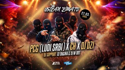 Image Urban Beats: PCG (Ludi Srbi) x CH x DJ DZI u Rijeci!