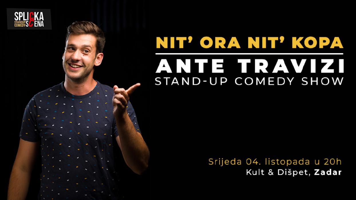 Image Zadar: Ante Travizi - "Nit' ora nit' kopa" - Stand-up Show