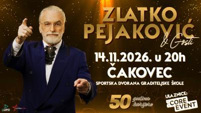 Image Zlatko Pejaković & Gosti - 50 godina karijere - Čakovec